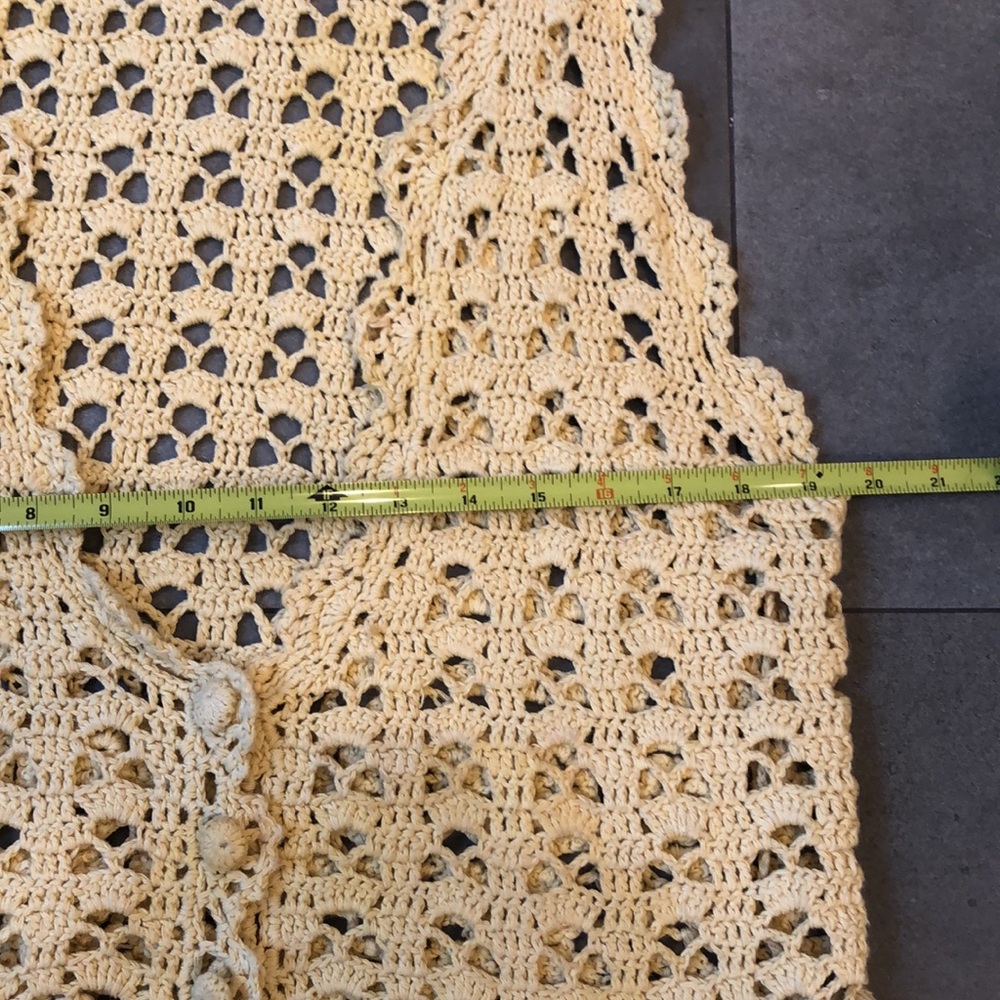 One Step Up Crocheted Vest - Picture 9 of 13